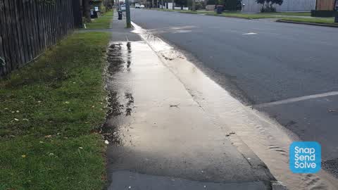 Flooding, a report photo