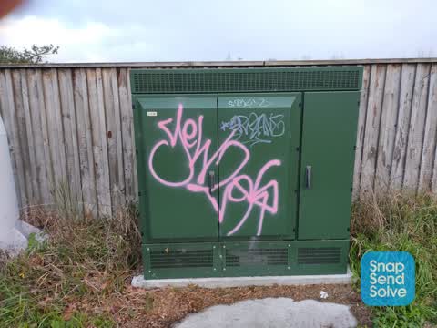 Graffiti, a report photo