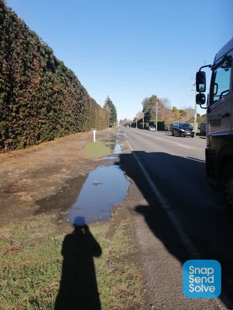 Roading/Streets, a report photo