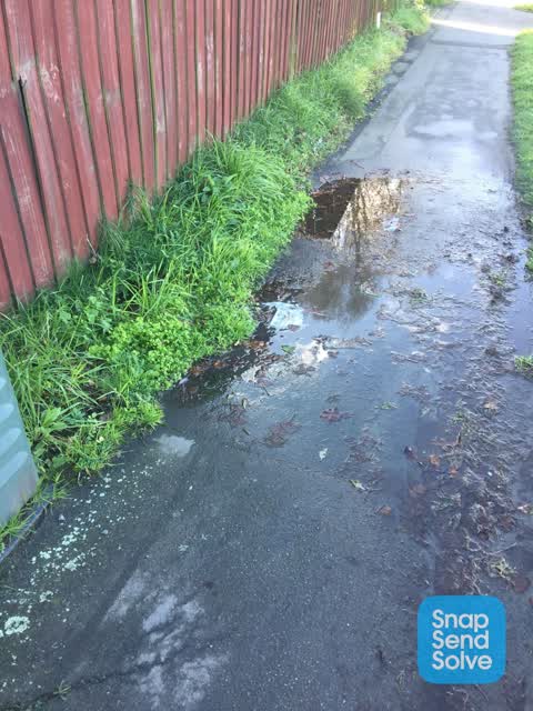 Water Leak — a report photo