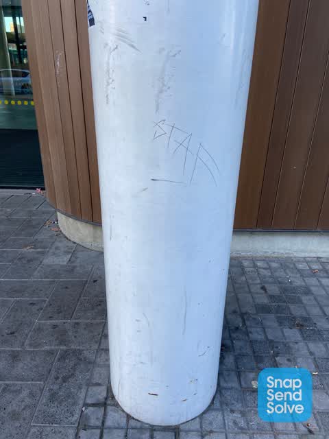Graffiti, a report photo