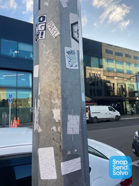Graffiti, a report photo