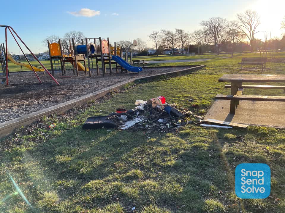 The photograph attached to this parks report