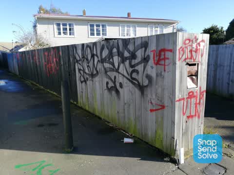 Graffiti, a report photo