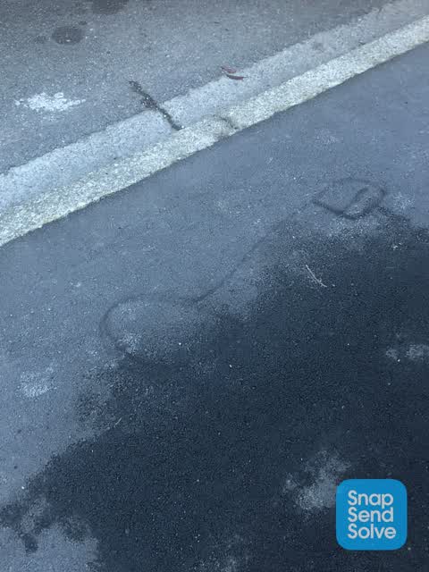Graffiti, a report photo
