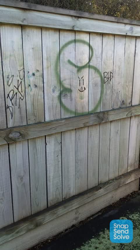 Graffiti, a report photo