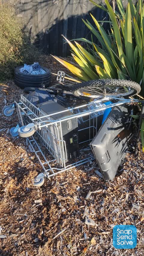 Rubbish/Recycling, a report photo