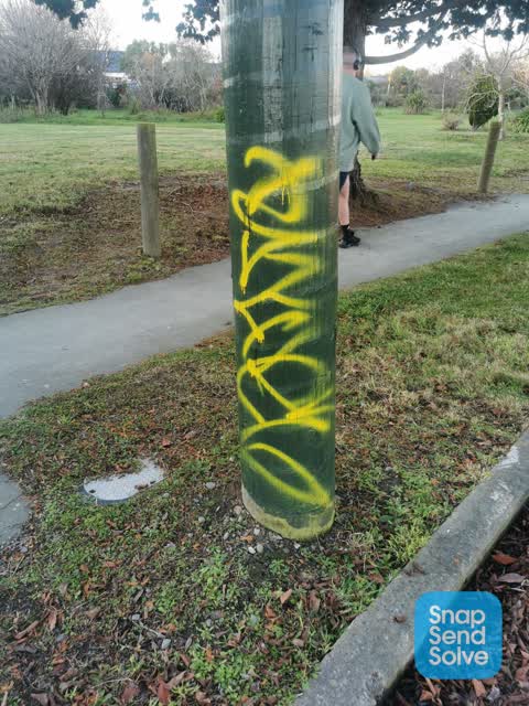 Graffiti, a report photo