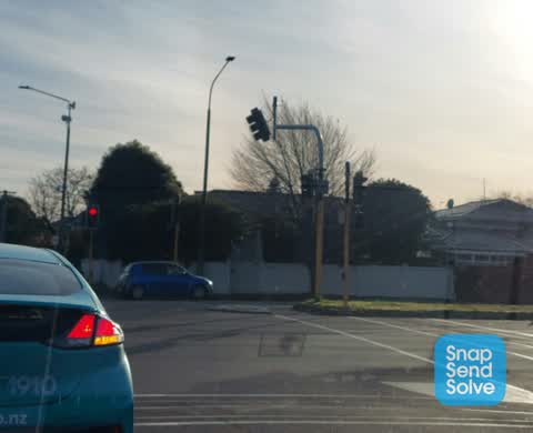 Street Light Outage — a report photo