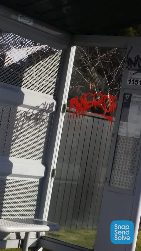 Graffiti, a report photo