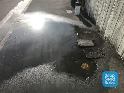 Water Leak, a report photo