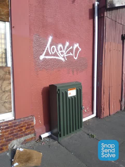 Graffiti — a report photo