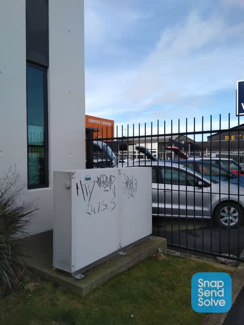 Graffiti, a report photo