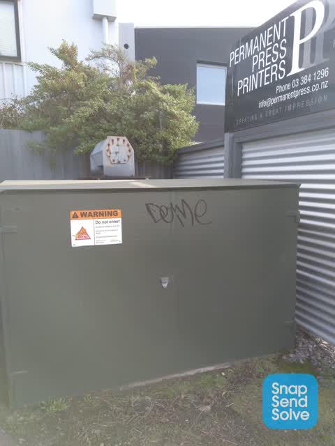 Graffiti, a report photo