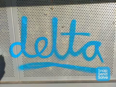 Graffiti, a report photo
