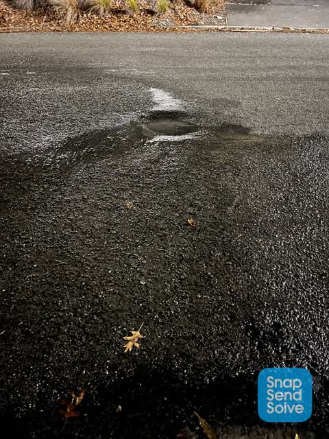 Water Leak, a report photo