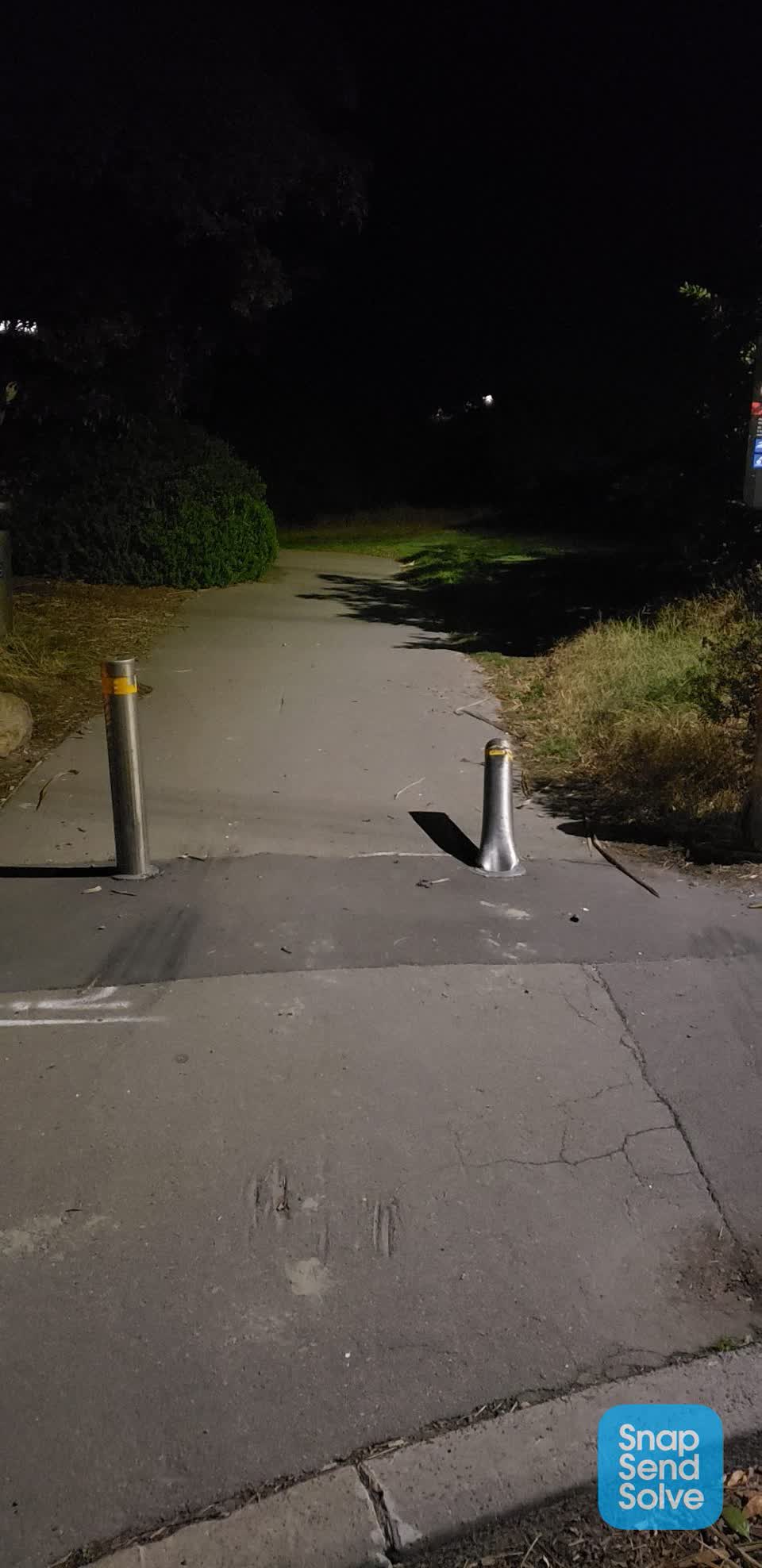 The photograph attached to this parks report