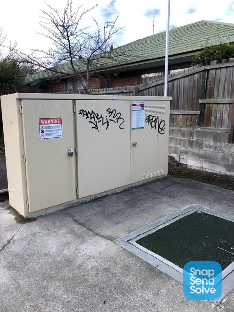 Graffiti, a report photo