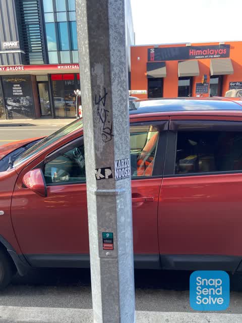Graffiti, a report photo