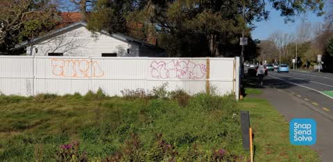 Graffiti, a report photo
