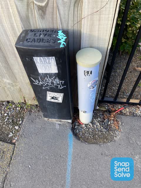 Graffiti, a report photo