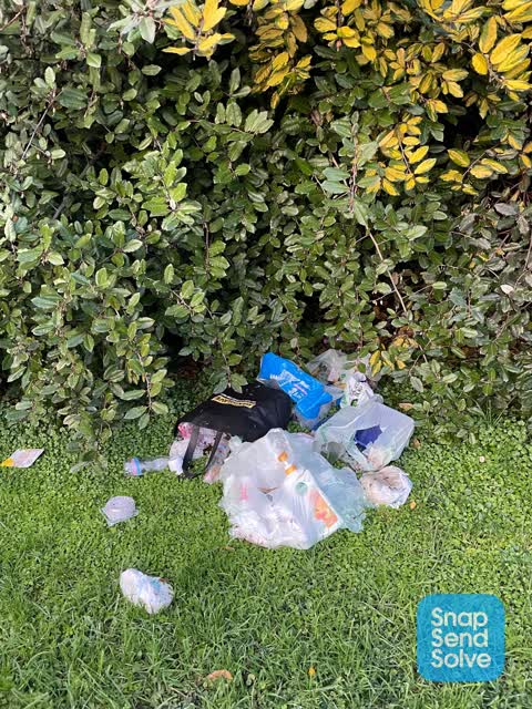 Rubbish/Recycling, a report photo