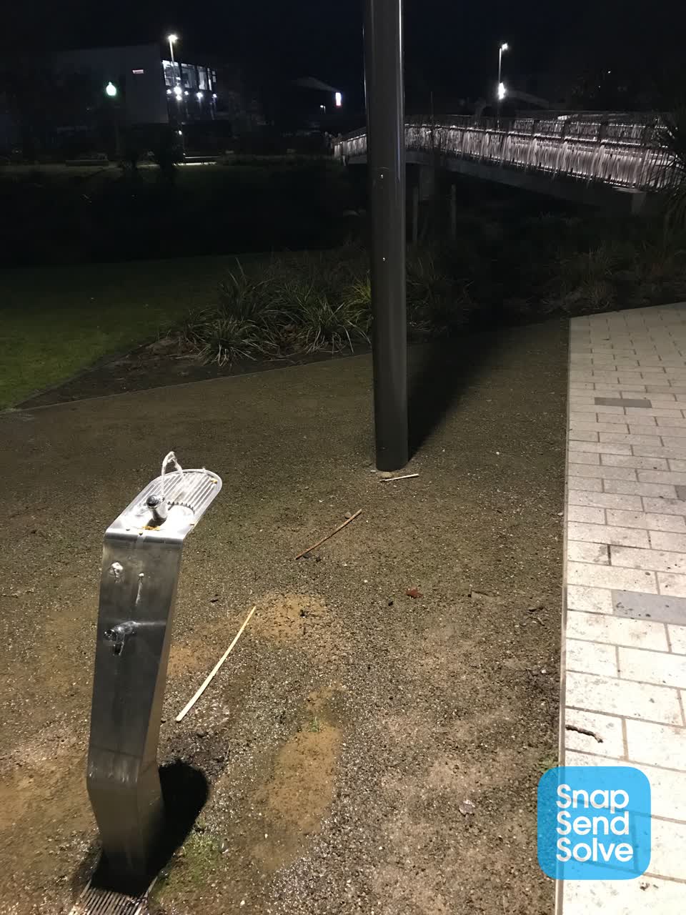 The photograph attached to this parks report
