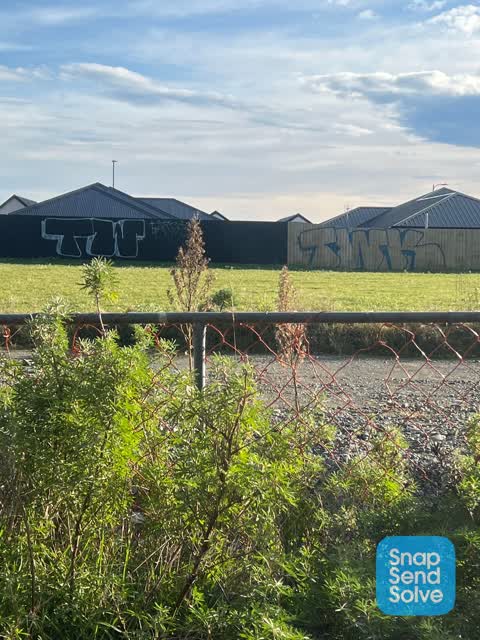 Graffiti, a report photo