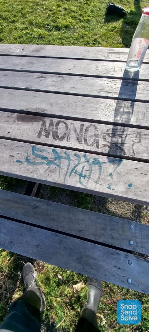 Graffiti, a report photo