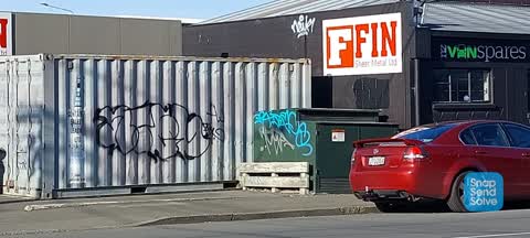 Graffiti — a report photo
