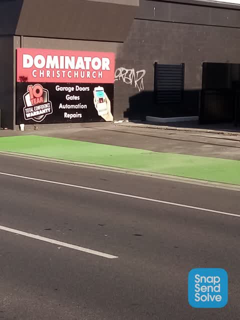 Graffiti, a report photo