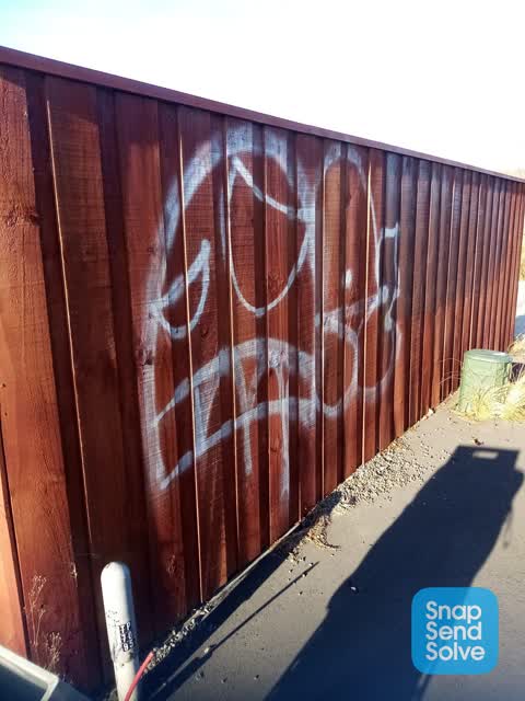 Graffiti, a report photo