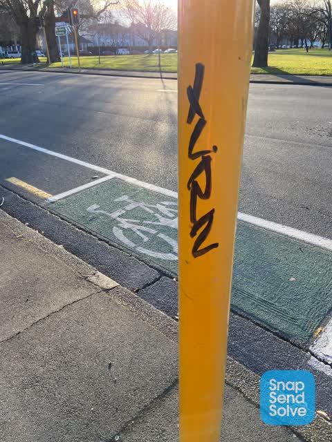 Graffiti, a report photo