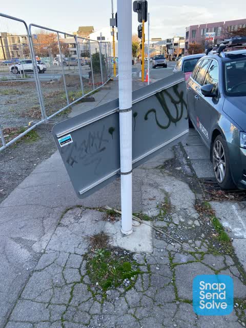 Graffiti, a report photo