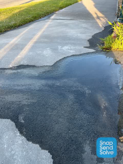 Flooding, a report photo
