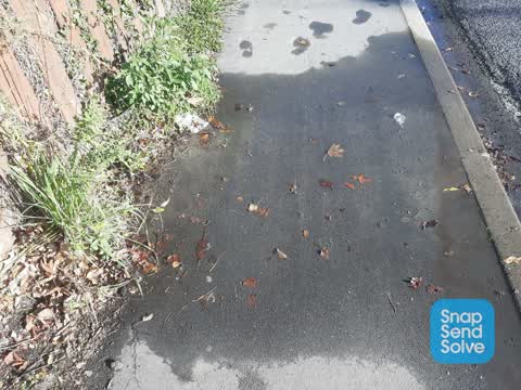 Water Leak, a report photo