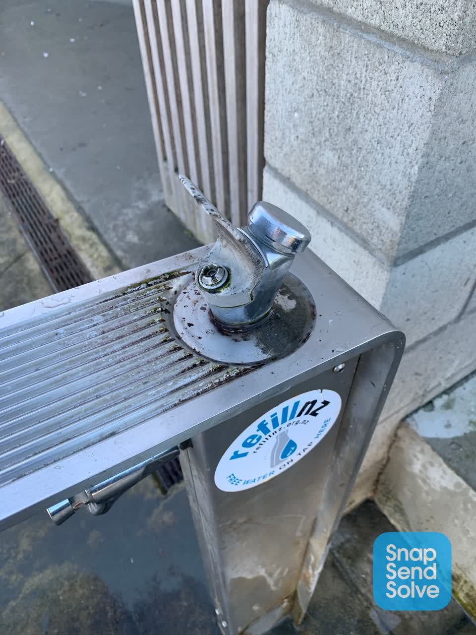 The photograph attached to this parks report