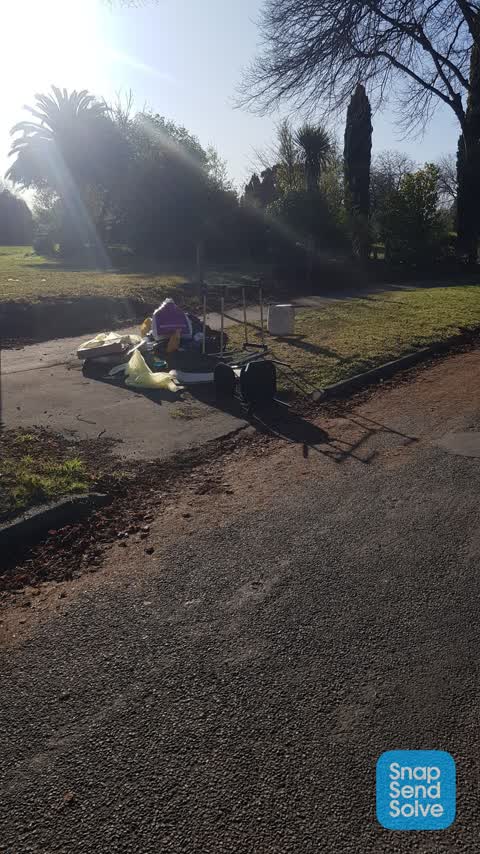 Rubbish/Recycling — a report photo