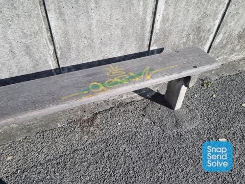 Graffiti, a report photo