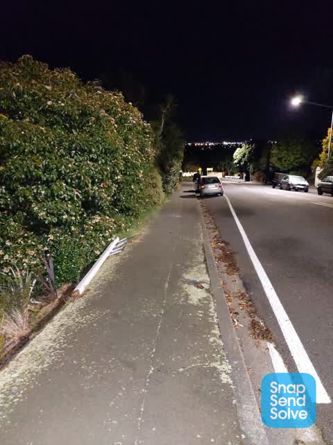 Roading/Streets, a report photo