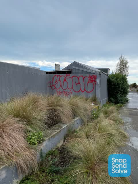 Graffiti — a report photo