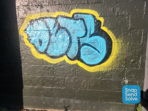Graffiti, a report photo