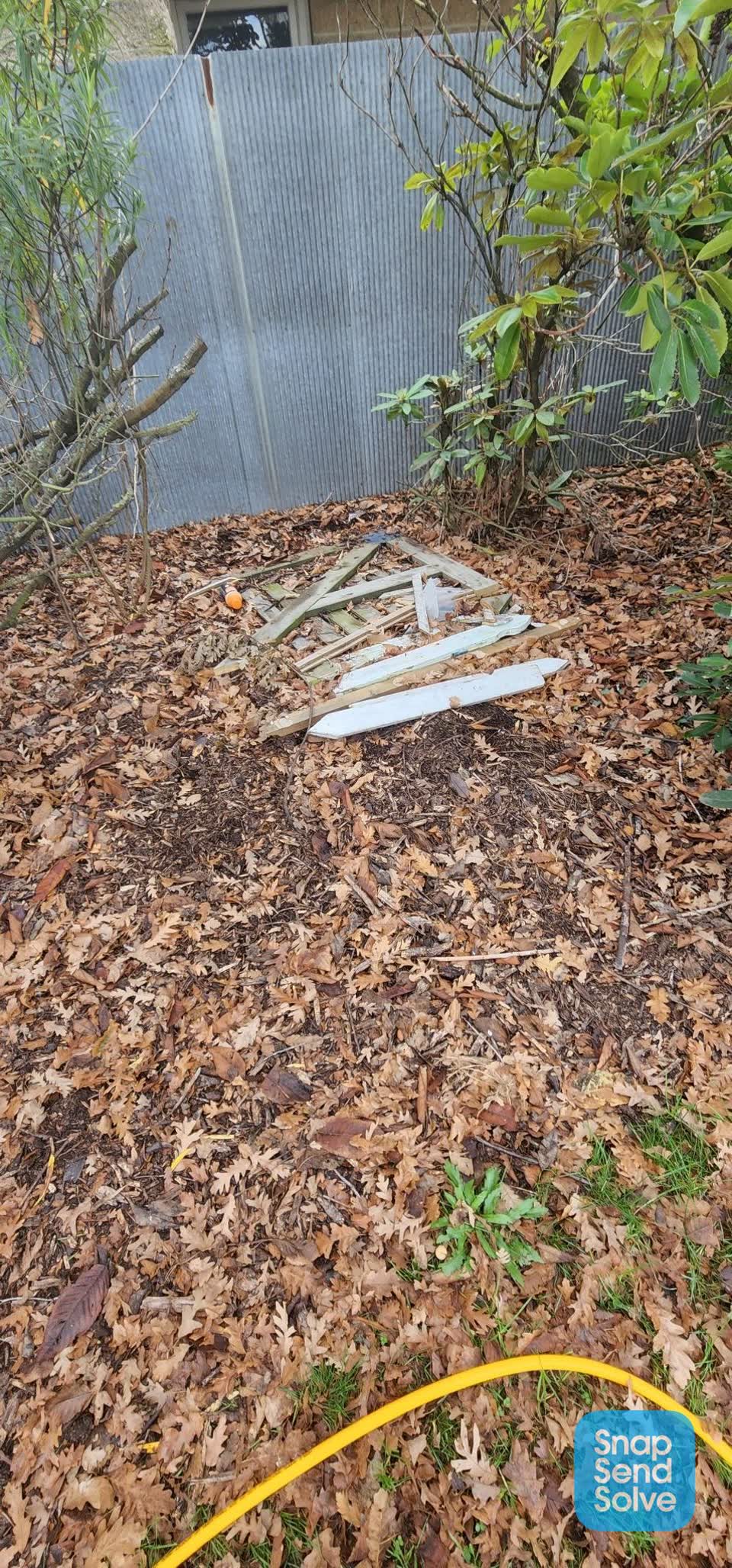 The photograph attached to this parks report