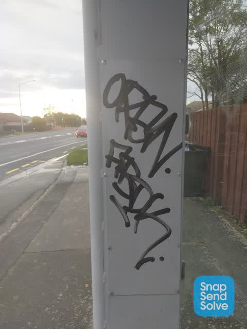 Graffiti, a report photo