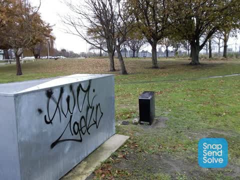 Graffiti, a report photo