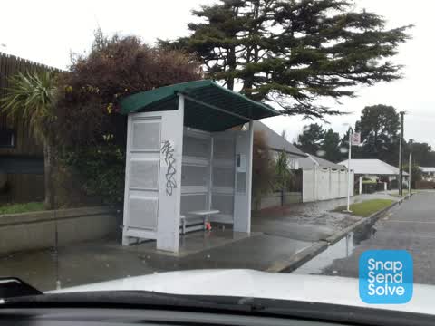 Graffiti, a report photo