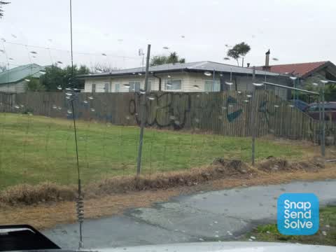 Graffiti, a report photo