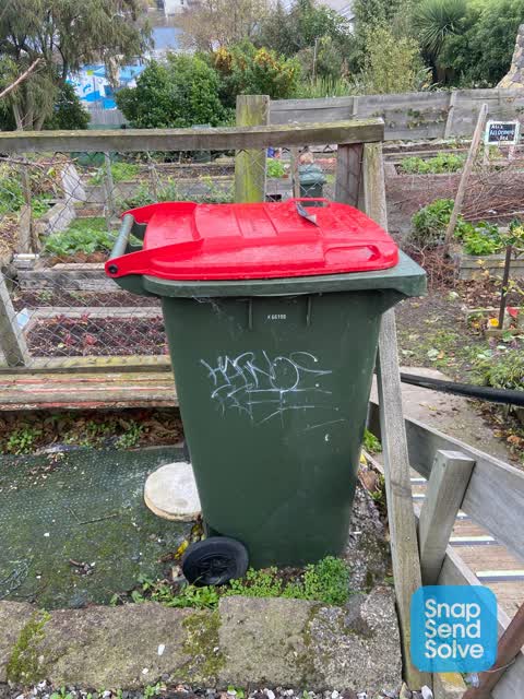 Graffiti, a report photo