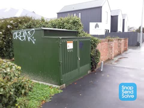 Graffiti, a report photo