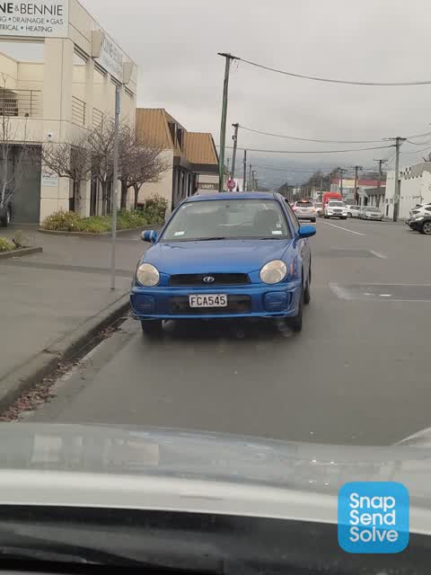 Roading/Streets, a report photo